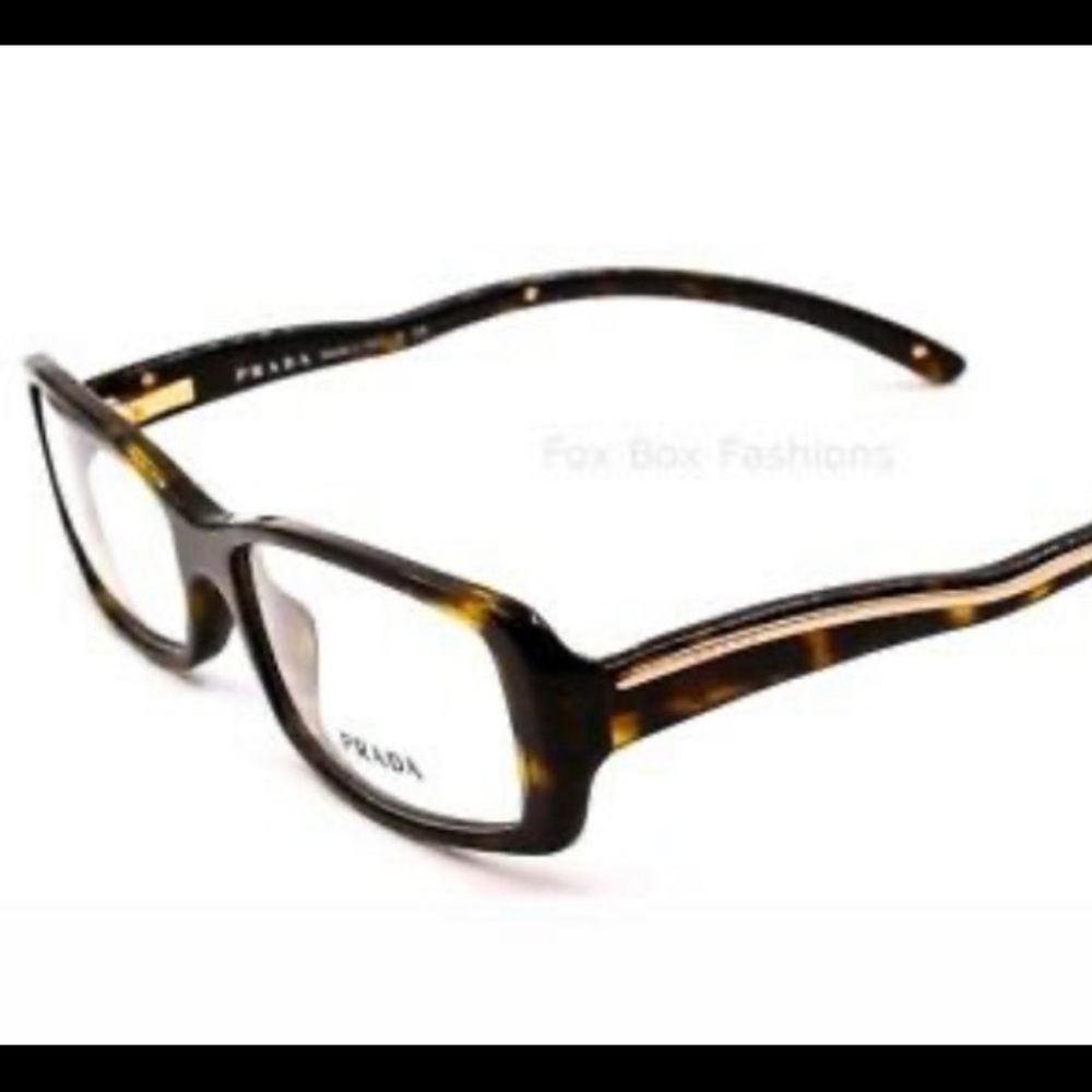 🔥 🕶 NWT Authentic Prada Havana VPR06M 2AU-…